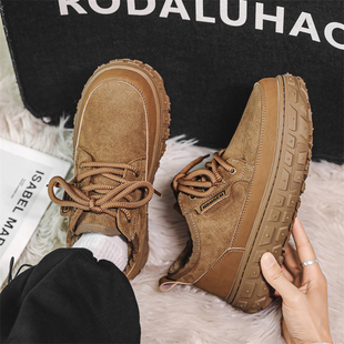 轮胎底雪地靴男士冬季防寒东北零下40度户外加绒加厚保暖防滑棉鞋