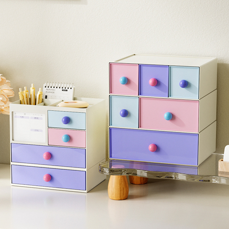 桌面抽屉式收纳盒巴黎浪