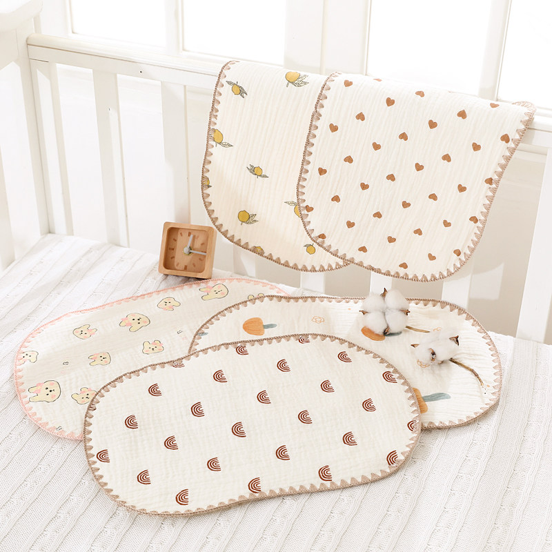 新生儿十层枕头云片平枕婴儿防吐奶垫毛巾初生宝宝纯棉纱布枕巾,婴童用品,婴童枕头/枕芯,淘宝优惠券,粉丝福利购,淘宝优惠卷