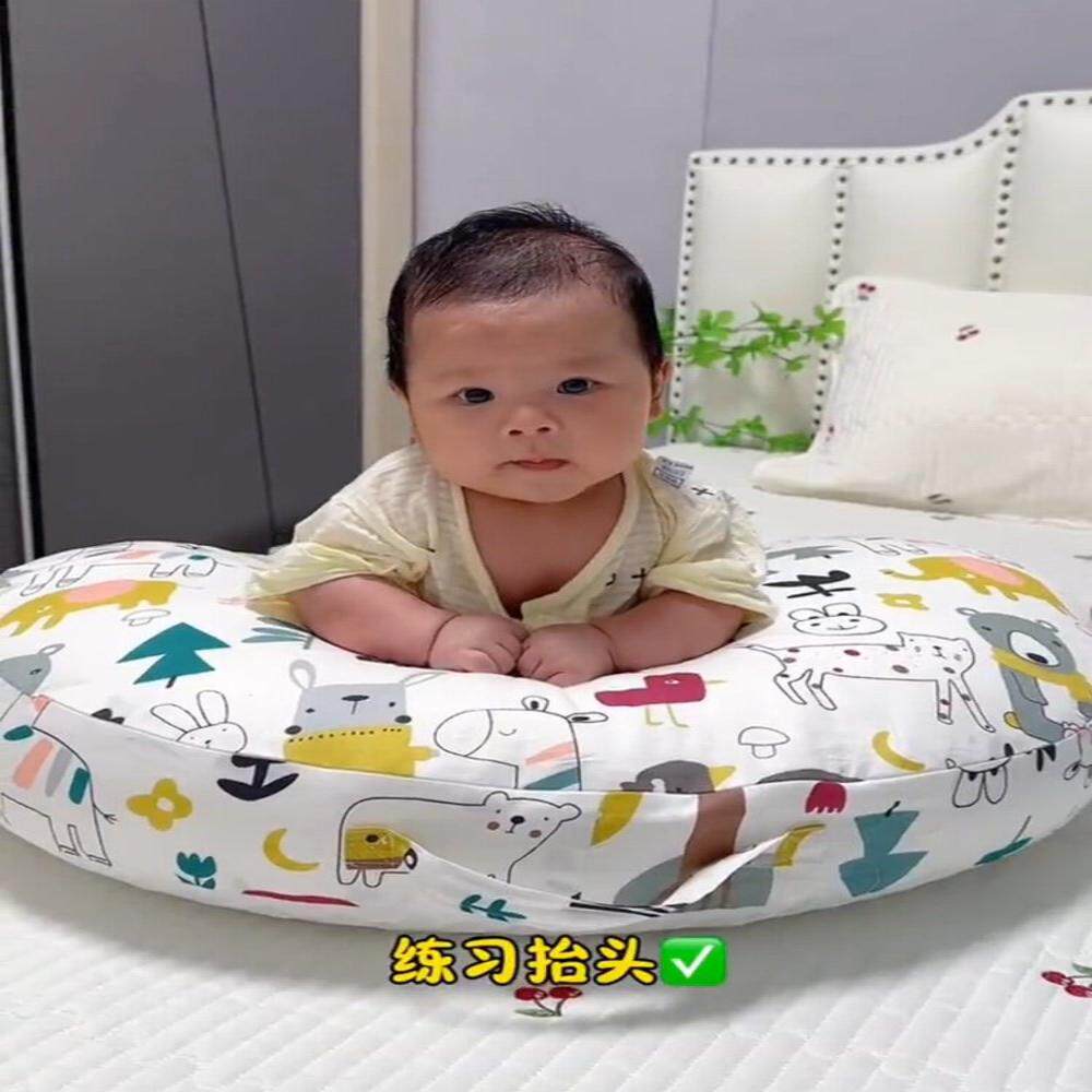 斜坡枕婴儿防吐奶哺乳枕二合一夏季防呛奶新生儿防胀气练抬头神器