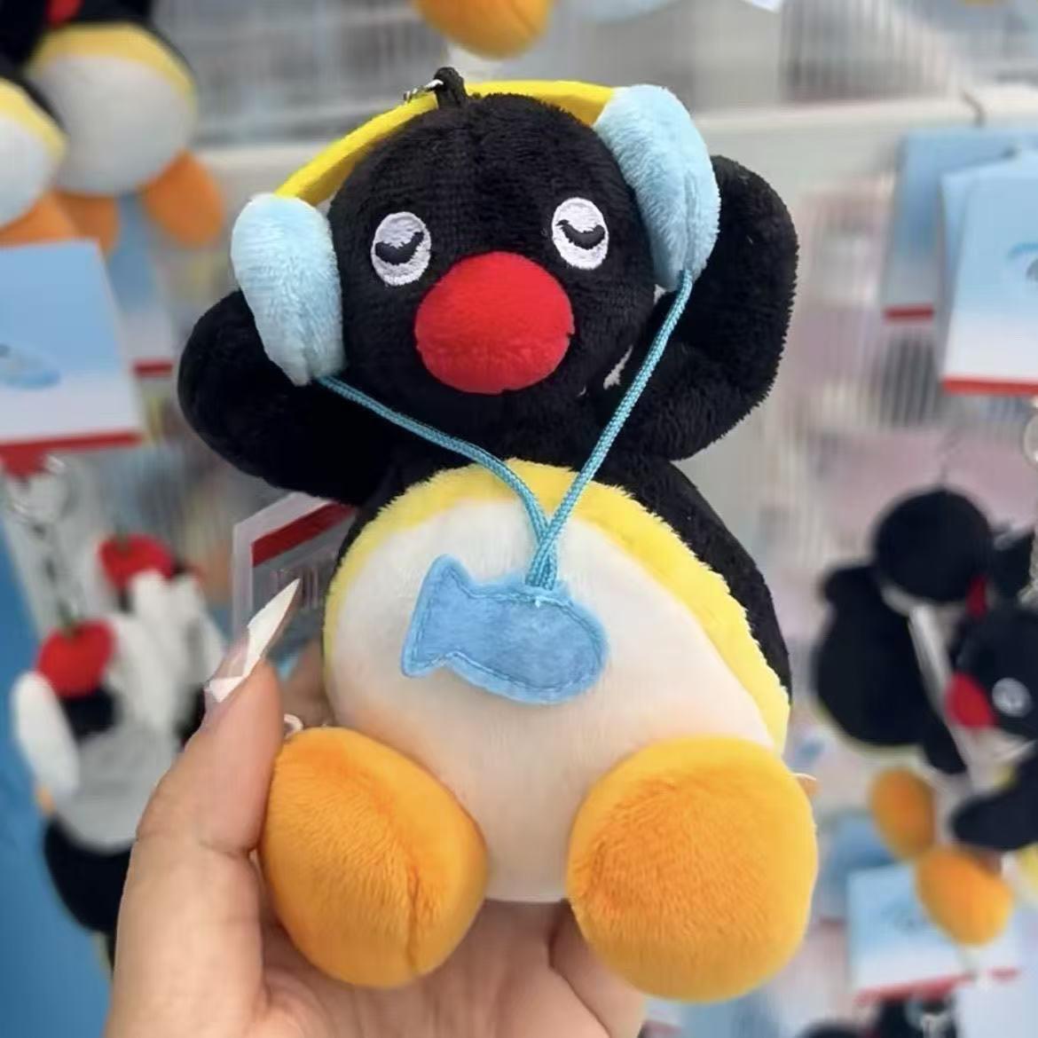 演我的一天pingu耳机企鹅图片