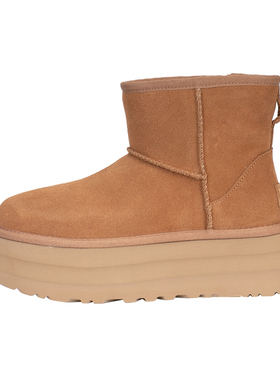 UGG经典迷你短靴PLATFORM加厚底女士短筒秋冬保暖雪地靴 1134991