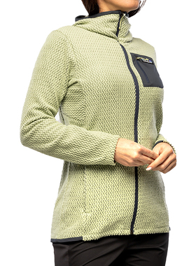 Patagonia巴塔哥尼亚女R1 Air 秋冬连帽抓绒衣夹克40260/40261