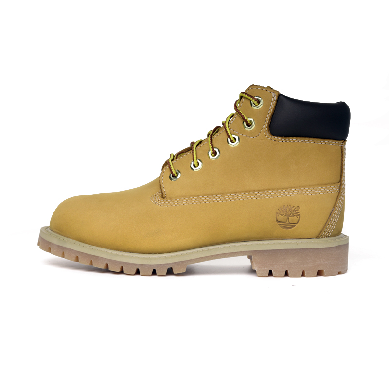 高帮女鞋添柏岚大黄靴