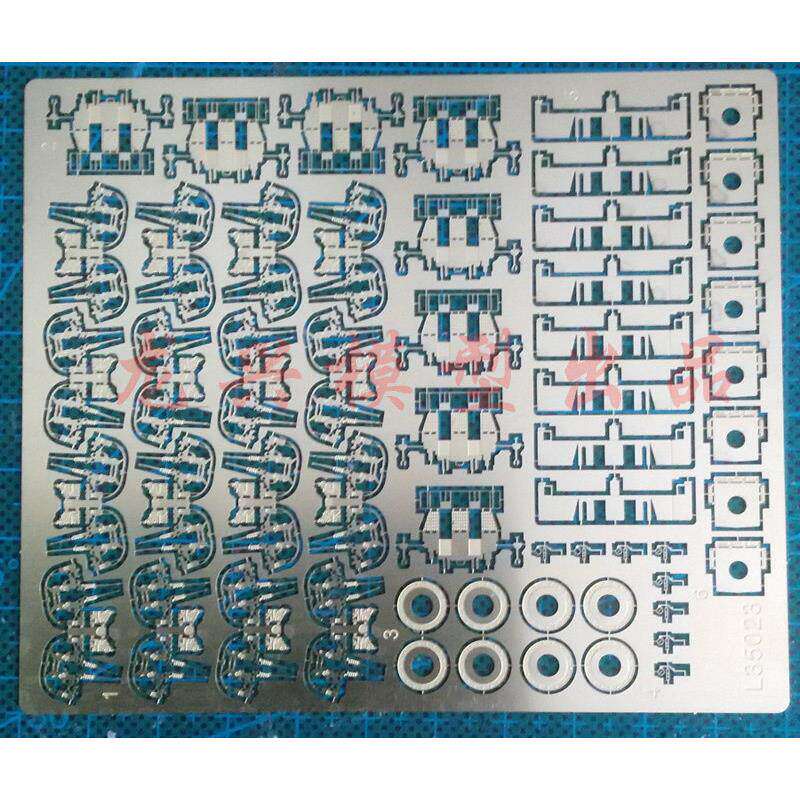 【模型】L35023 1:350 二战盟军四联装博福斯防空炮蚀刻片