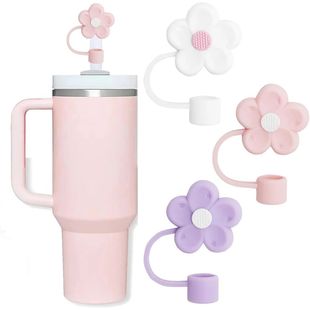 Straw Cover for Stanley Cup,Cute Straw Topper Compatible wit