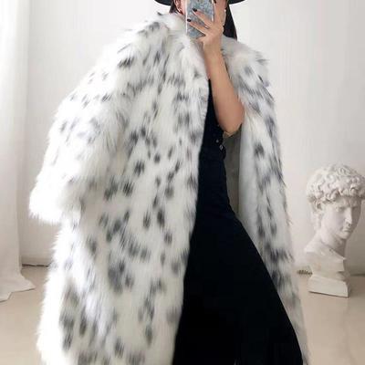 Winter Korean women fur jacket large mink coat long street
