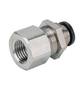 J-XXH51-D4/D6/D8/D10/D12-1/2/3/4 快插接头 隔板直接头 内螺纹