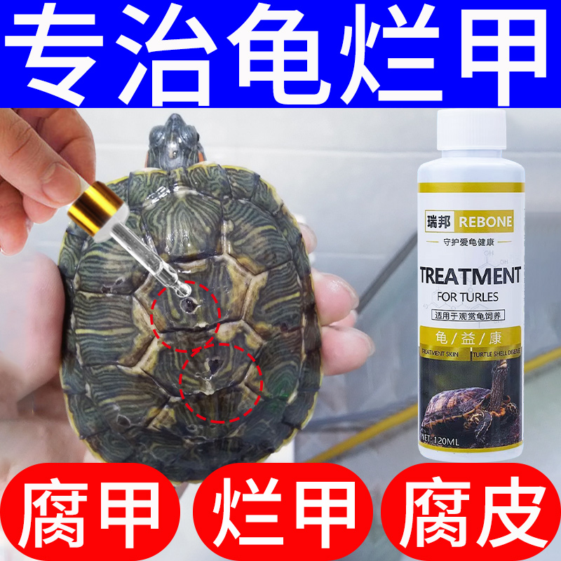 乌龟腐皮腐甲药腐皮烂甲消炎专用乌龟药护龟液烂壳烂甲专用护龟液