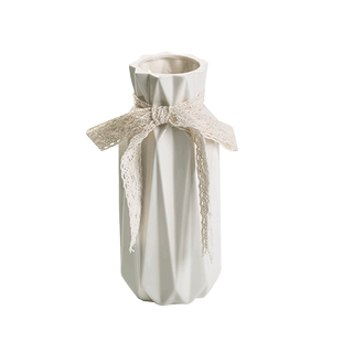 陶瓷花瓶适用于乐高花束积木花器摆件客厅插花简约北欧ins装饰品