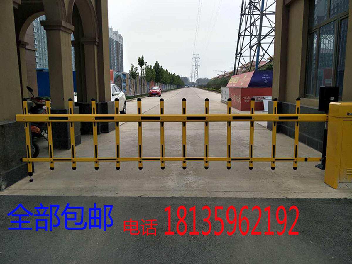 直杆遥控道闸杆 升降闸门电动车辆挡车器I小区门卫栏杆机八角杆i.