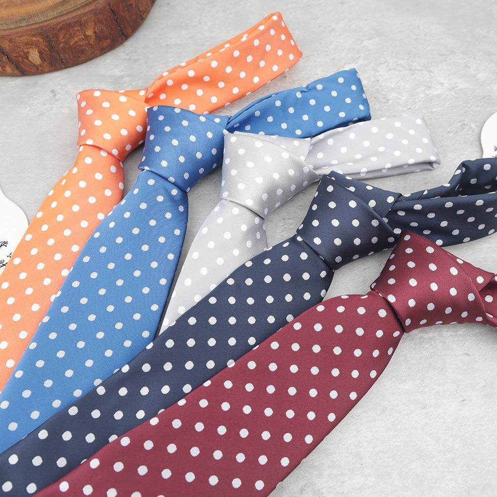 领带男潮流波点圆点领带上班手系衬衫正装男士休闲提花色织领带,服饰配件/皮带/帽子/围巾,领带,淘宝优惠券,粉丝福利购,淘宝优惠卷