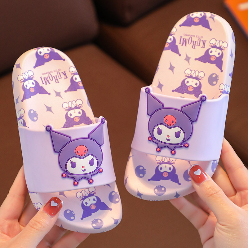 三丽鸥正品儿童拖鞋夏季可爱库洛米防滑女宝宝凉拖鞋室内软底亲子,童鞋/婴儿鞋/亲子鞋,儿童棉拖鞋,淘宝优惠券,粉丝福利购,淘宝优惠卷