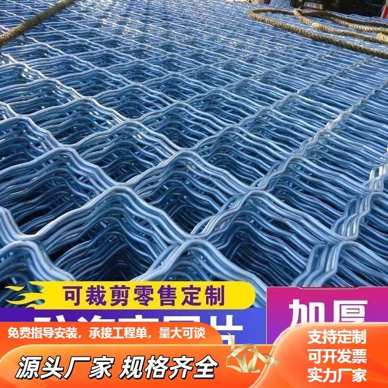 镀锌菱形美格网加粗铁丝网图片