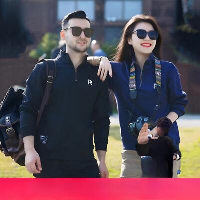 男女同款立领卫衣高档休闲上衣