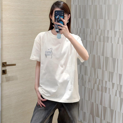 26春夏新款 Snakes主题印花图案 宽松款短袖圆领T恤