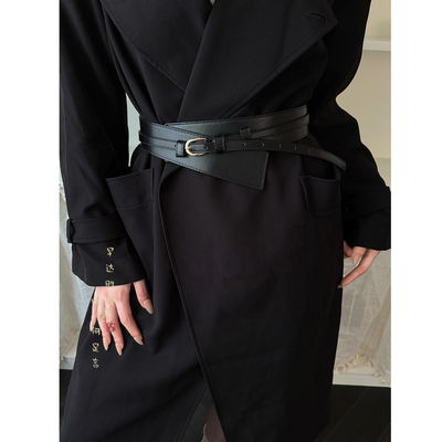 西装外套腰带高级感小众设计