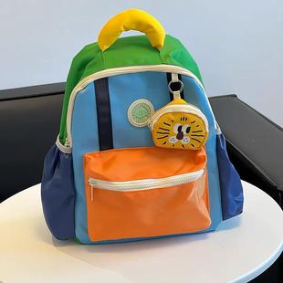 幼儿园大容量可爱双肩背包初中女生ins风小众书包宝妈带娃出行包