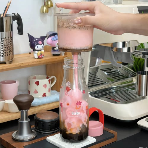 飘逸杯pc 内胆家用泡茶咖啡果汁按压过滤茶水分离茶具