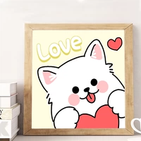 Маленькая белая собака