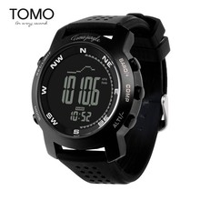 限时抢购 TOMO登山表指南针海拔多功能户外运动手表跑步表T103