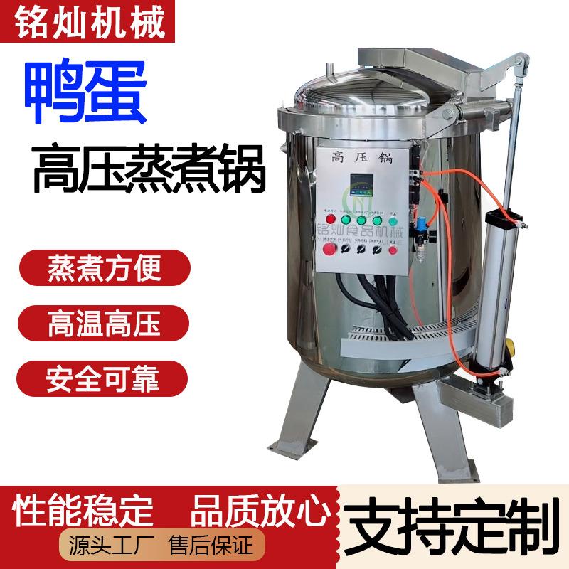 电加热鸭蛋蒸煮锅大型肉制品高压煮锅烧肉粽子压力蒸煮设备