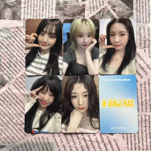 idle小卡 娃卡正版 专辑isway特典 宋雨琦小卡 赵美延 田小娟正版