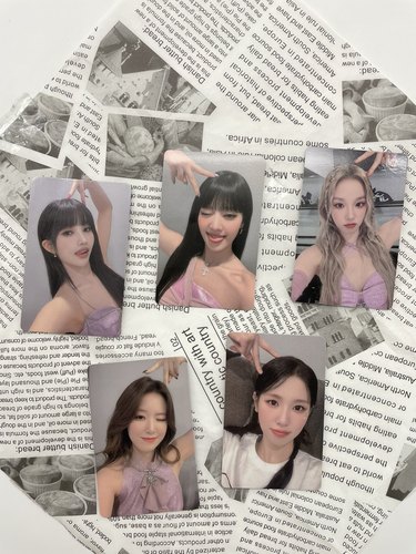 gidle女娃mini6专辑ms8.0特典卡面刷琦单卡正版