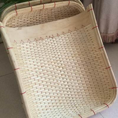 厂销用纯柳条簸箕藤工编竹编柳编簸箕33197民间工艺农家用家大i.