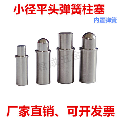 不锈钢小径球头弹簧柱塞