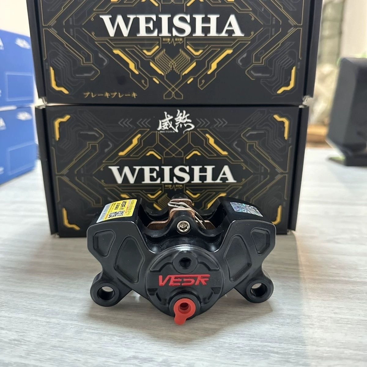 正品新款威煞G06街道版小螃蟹改装通用刹车对二活塞刹车制动九号