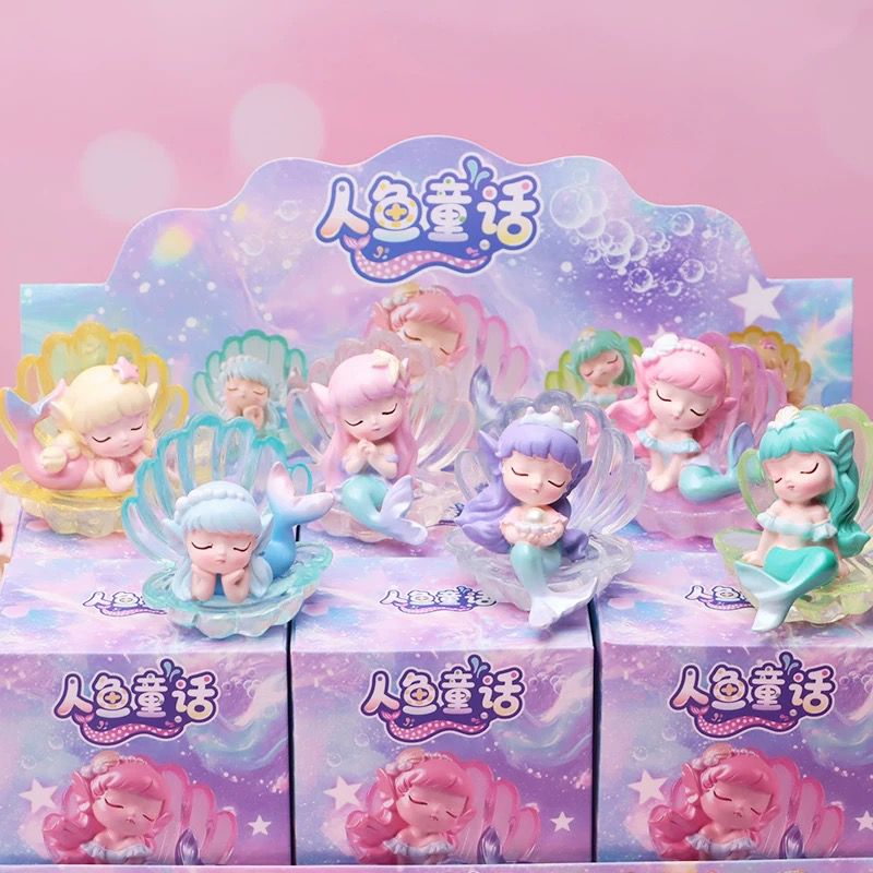 2025网红新款美人鱼童话盲盒