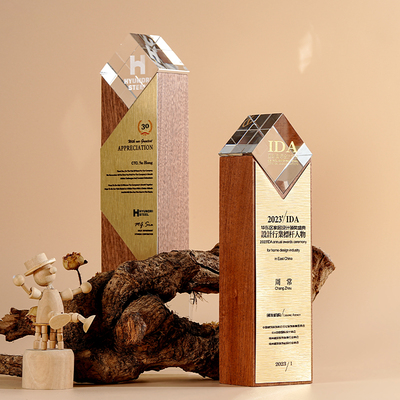 创意实木奖杯免费设计免费发票
