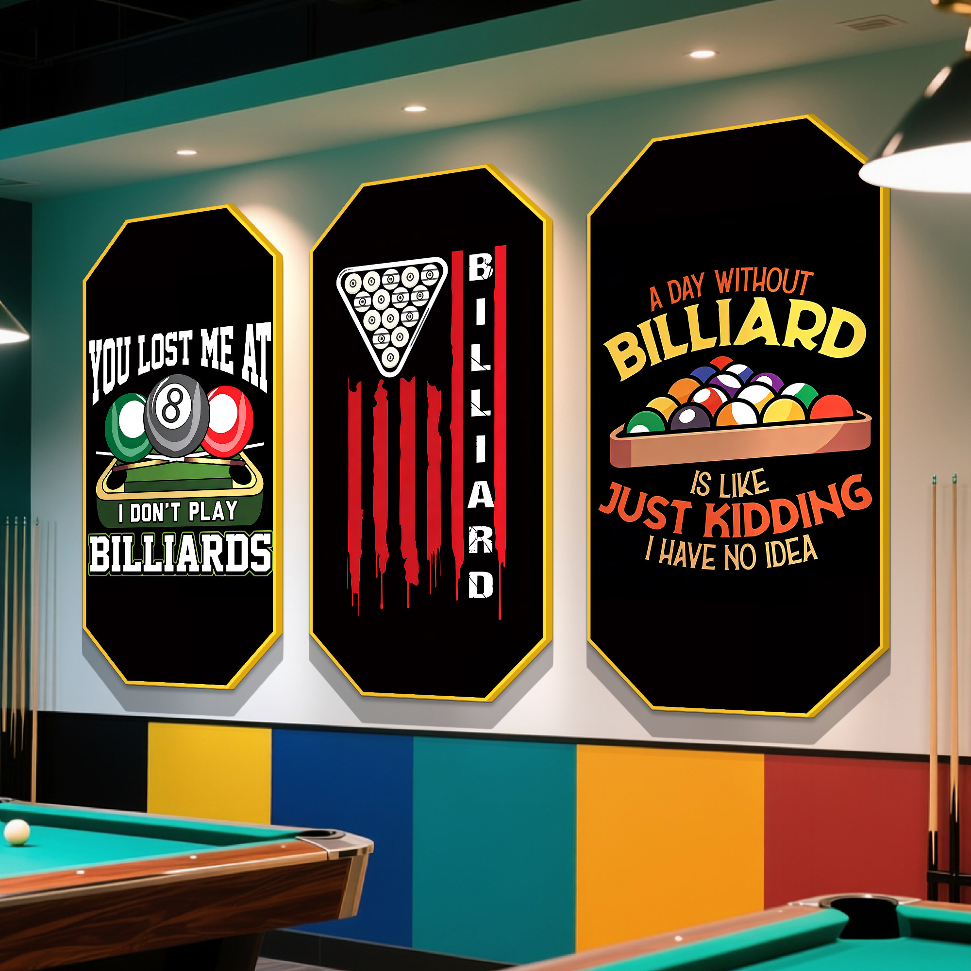 台球厅装饰画桌球室网红打卡背景墙面氛围布置文化形象海报贴壁画,家居饰品,文化墙贴,淘宝优惠券,粉丝福利购,淘宝优惠卷