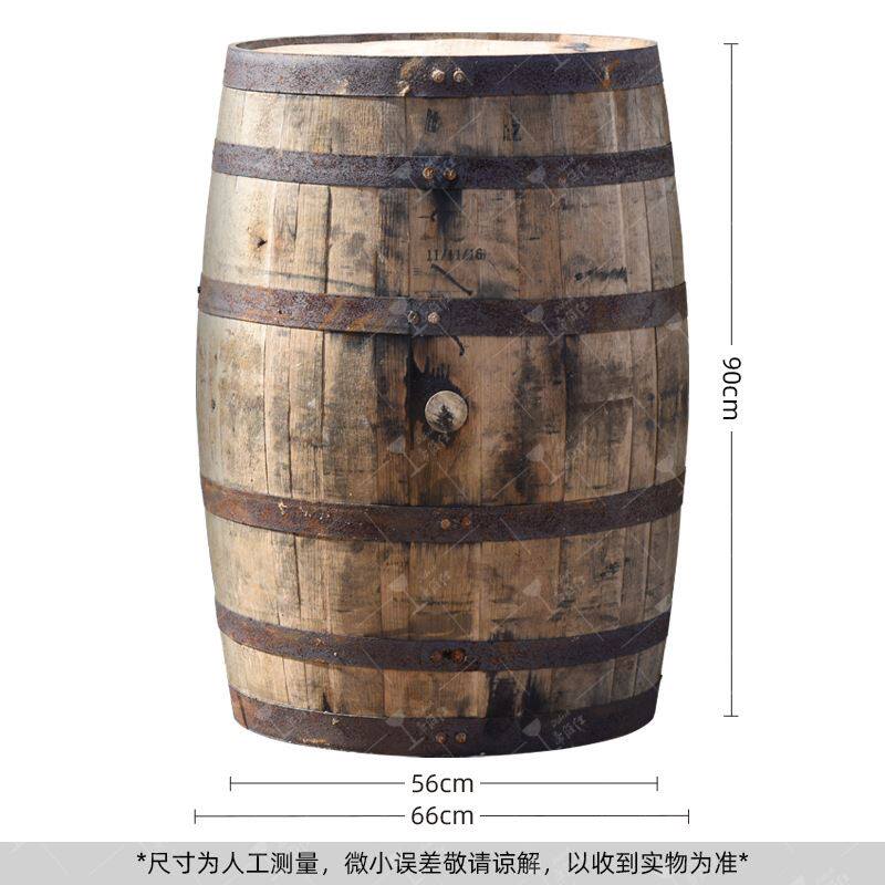 波本桶葡萄酒威士忌白兰地存酒桶225l 橡木桶供应