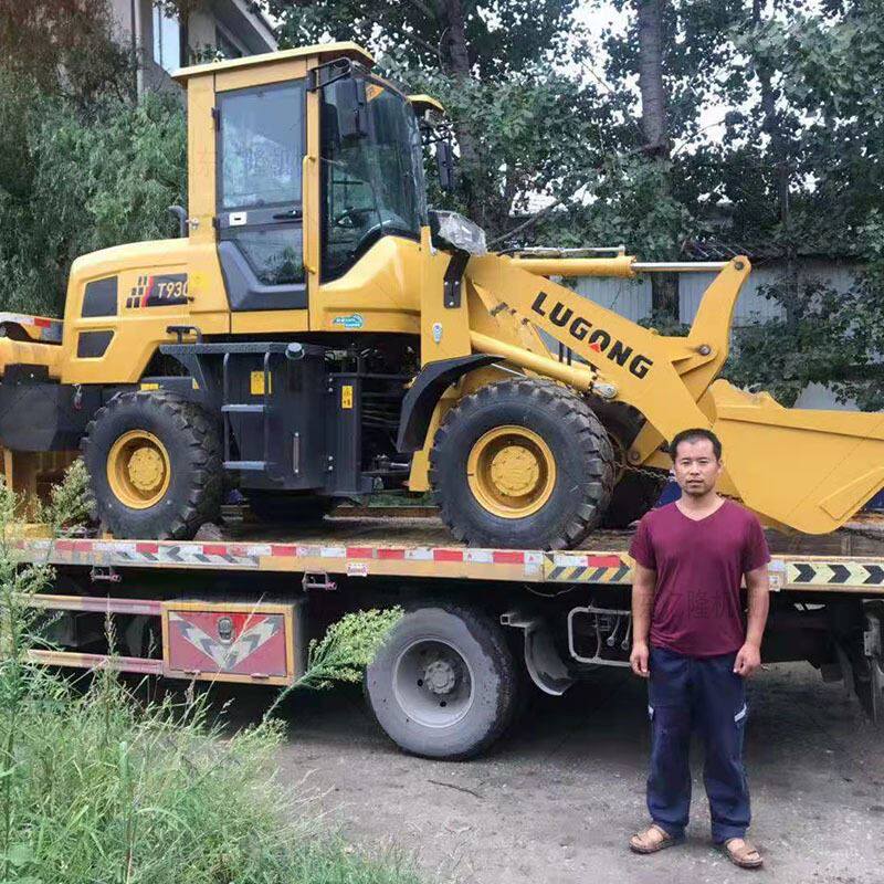 两头忙装载挖掘机 高举装粮小型装载机 养殖场农场抓草机