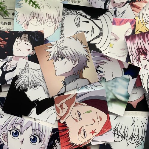 贴纸全职猎人富坚义博西索手账