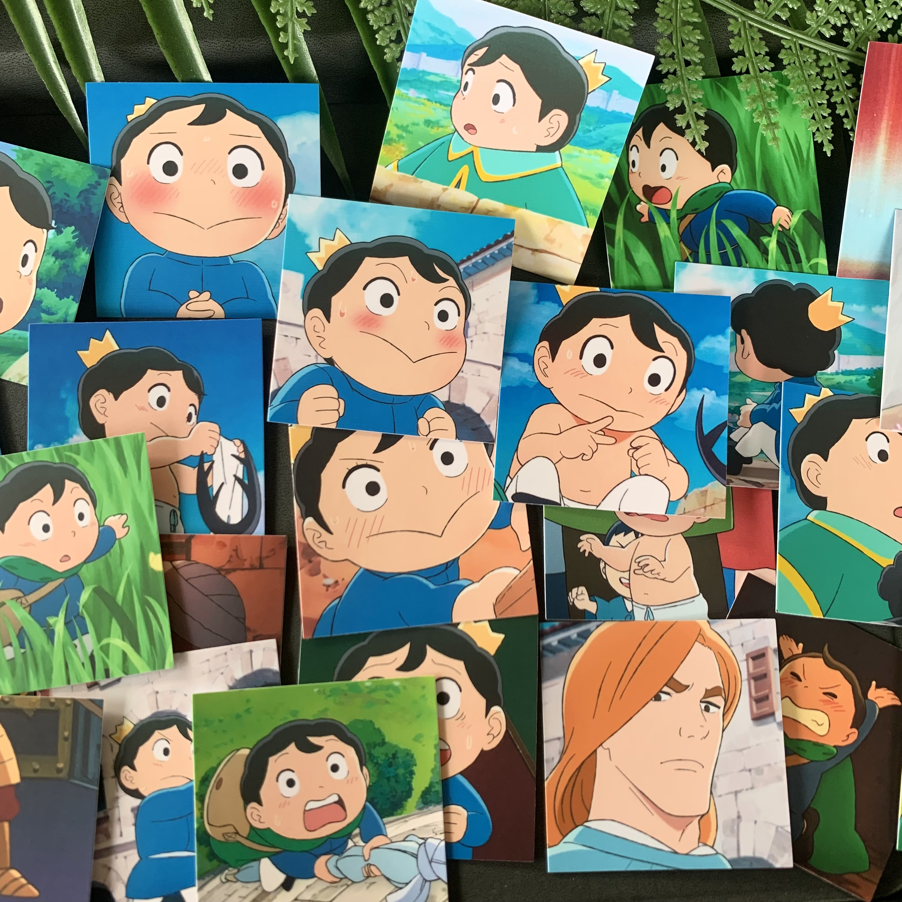 国王排名贴纸手账动漫本子装饰笔记本文具盒贴画波吉王子贴纸包邮