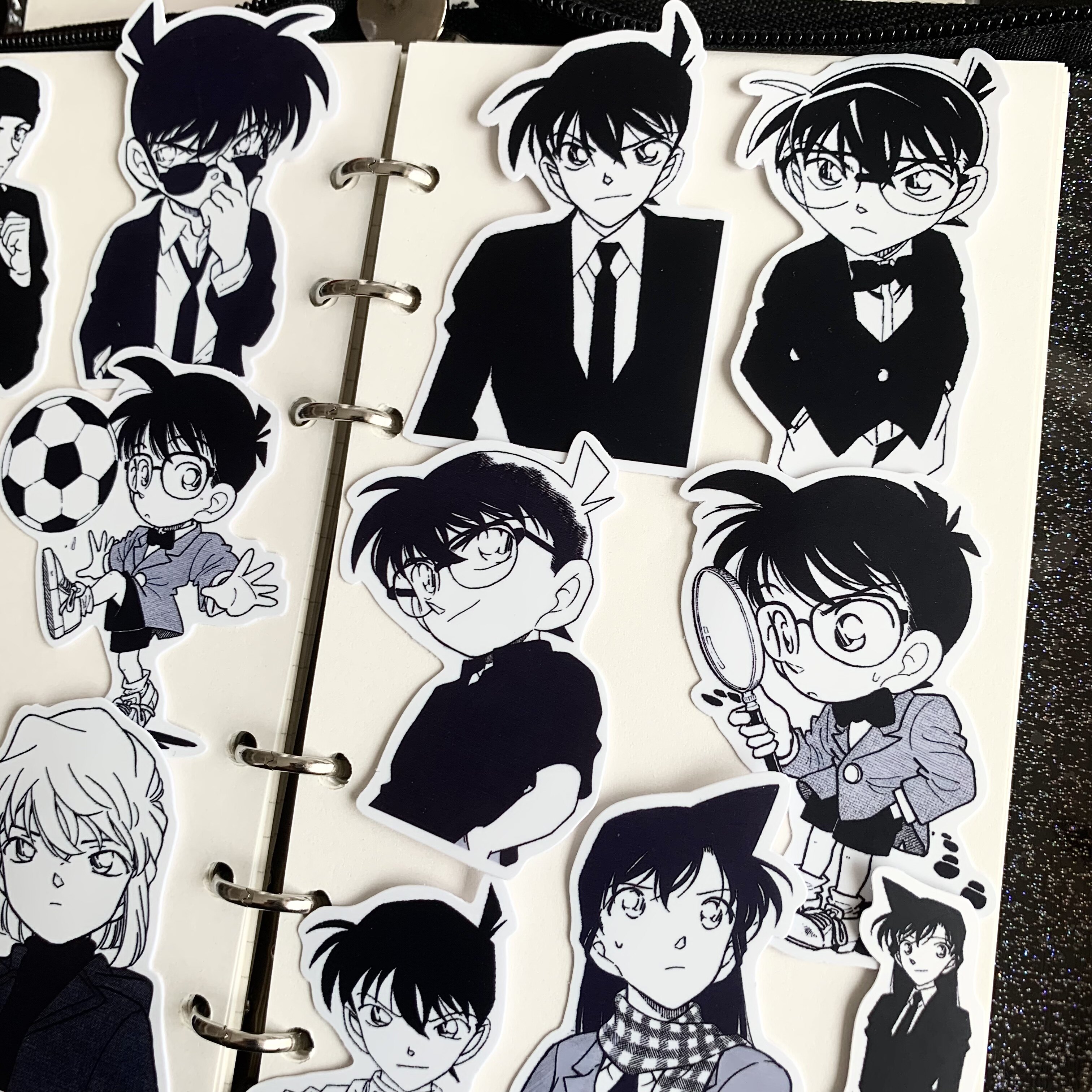 黑白漫画贴纸贴纸手账笔记本文具盒贴画电脑贴纸防水,文具电教/文化用品/商务用品,贴纸/立体贴纸,淘宝优惠券,粉丝福利购,淘宝优惠卷