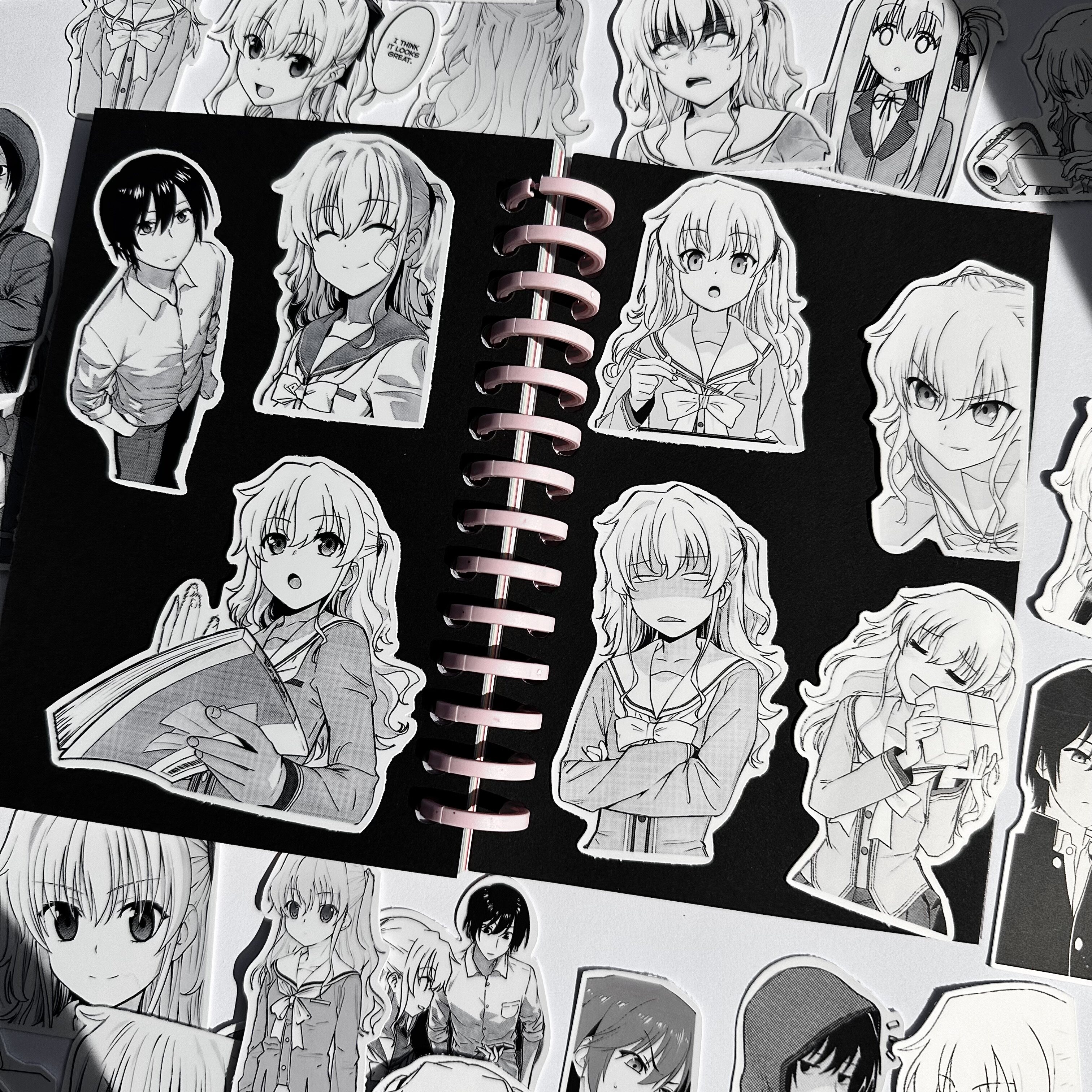 漫画夏洛特charlotte贴纸动漫友利奈绪乙坂有宇贴画手机壳笔记贴