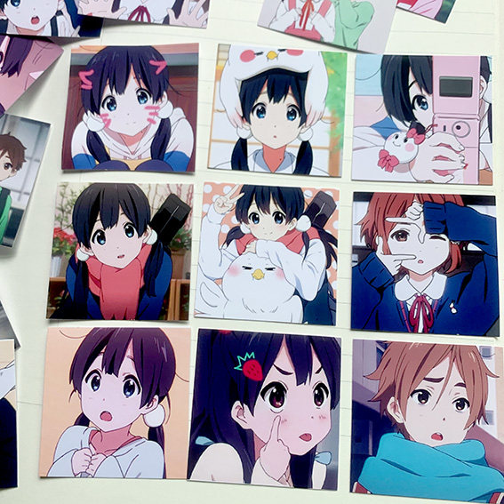 日漫手账贴玉子市场文具盒笔记本贴纸饼藏爱情故事动漫可爱贴画