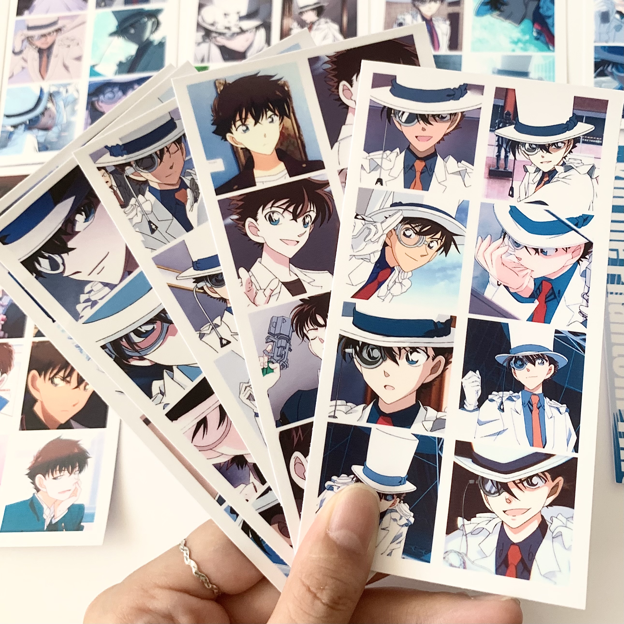 怪盗基德贴纸手账笔记本文具盒贴