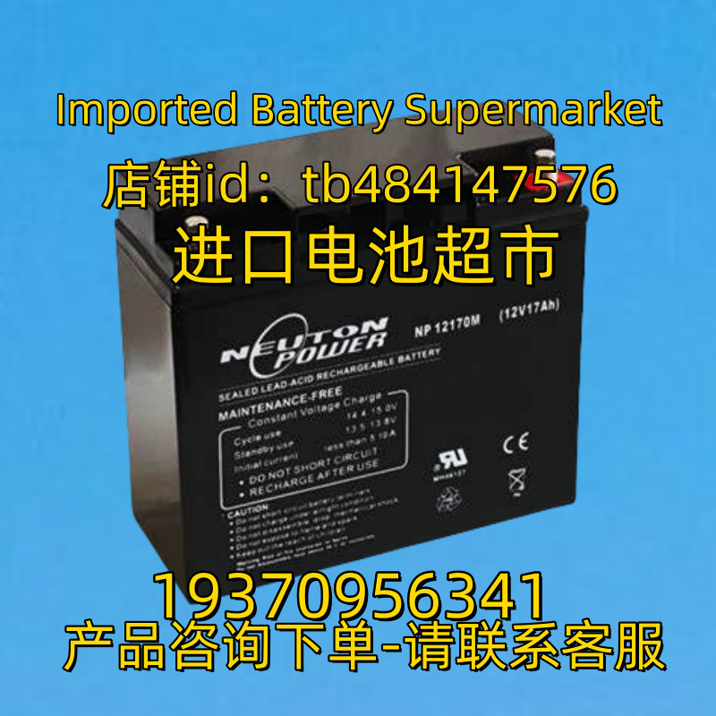 NEUTON POWER蓄电池 NEUTONPOWER NP12-17M 12V17AH AGM 电池