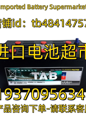 TAB蓄电池 12V245AH C100 225AH C20 190AH C5 180AH 150AH电池