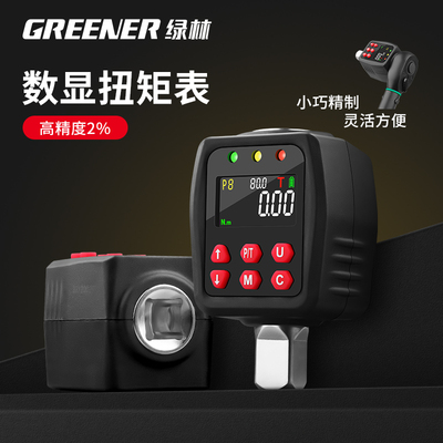 绿林电子数显扭力计测试表扭矩棘轮扳手配件测试仪高精度校准仪