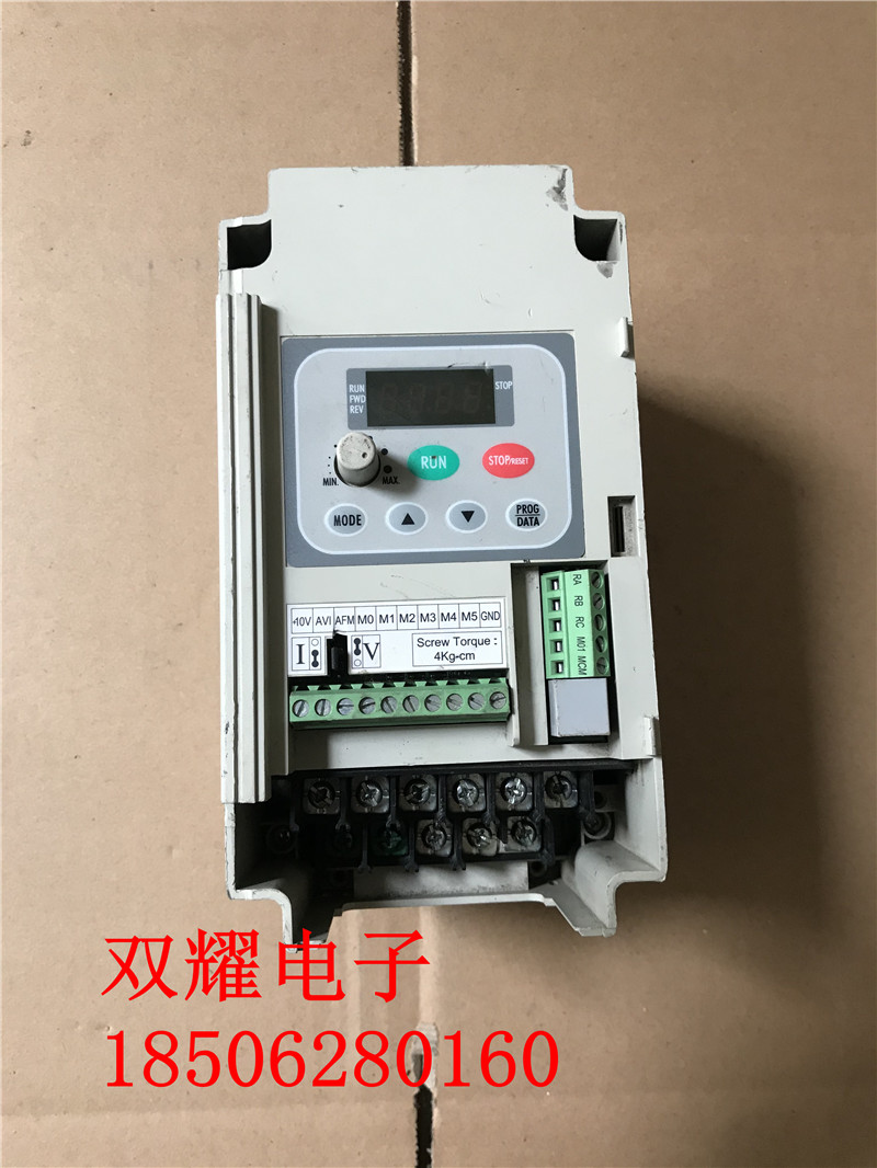 拆机台达变频器 VFD-S1 VFD022S43D 2.2KW 380V已测试包好