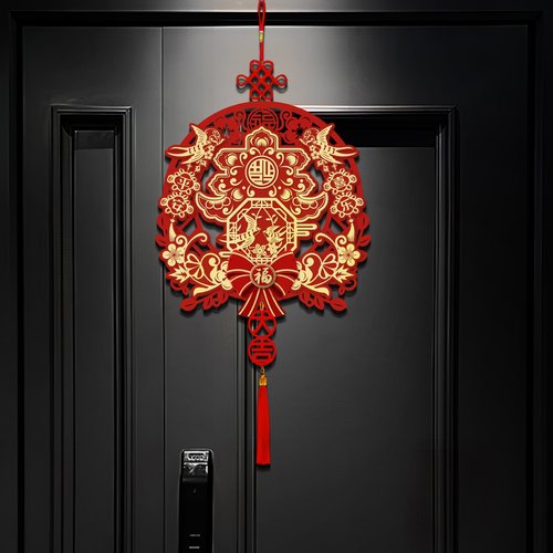 2026新款马年福字挂件入户门立体新年春节装饰品福字过年氛围挂饰