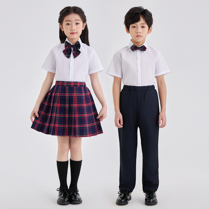幼儿园园服春夏季英伦风六一演出服装儿童中小学生校服班服套装
