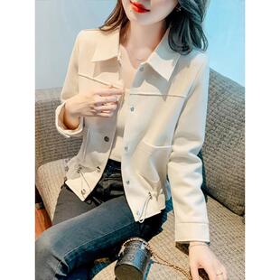 小香风夹克短外套女春秋2025早春新款上衣百搭休闲小个子收腰风衣