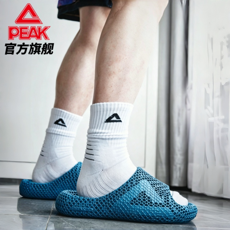 匹克3D打印科技拖鞋男夏季新款图片